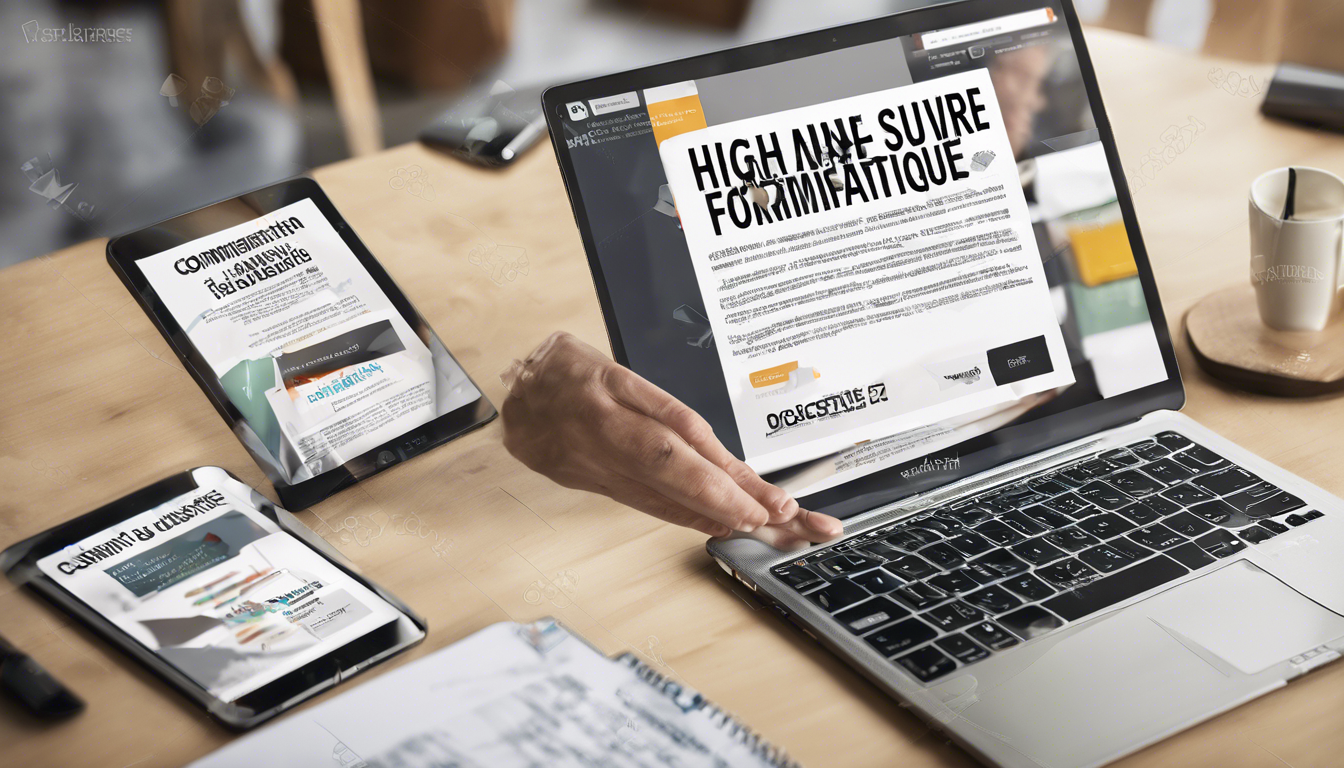 découvrez comment suivre une formation informatique à distance et acquérir de nouvelles compétences en toute flexibilité grâce à nos conseils et recommandations.