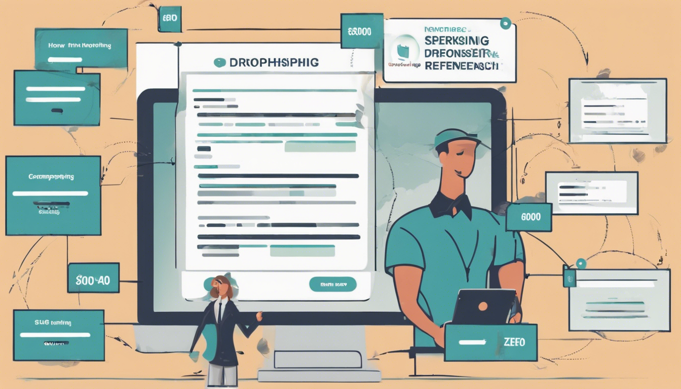 découvrez comment une entreprise a réussi à générer 600 000€ de chiffre d'affaires en partant de zéro grâce au dropshipping et au référencement naturel.
