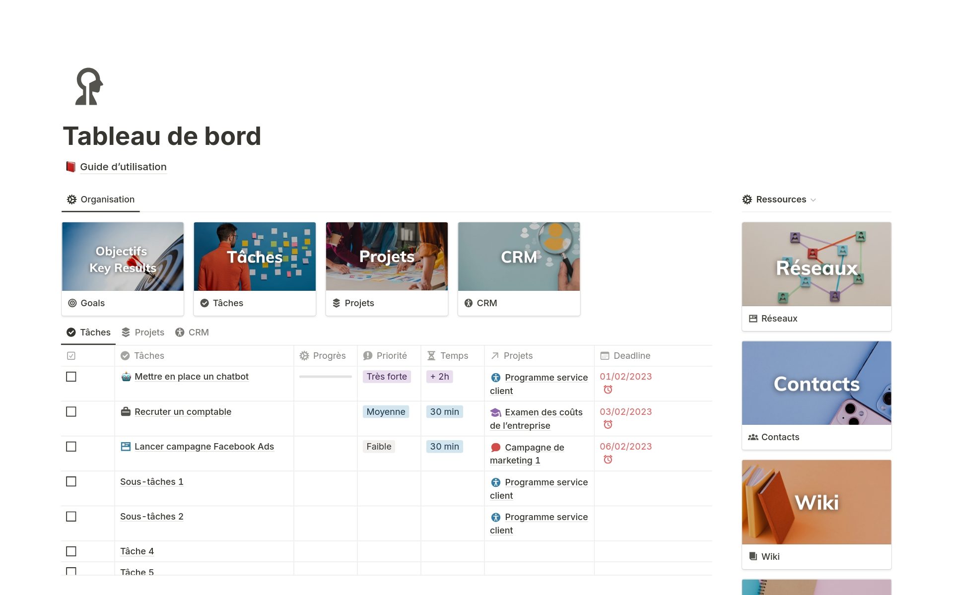 découvrez une sélection de modèles de tableaux de bord client adaptés à vos besoins. optimisez le suivi de vos indicateurs clés de performance et améliorez la gestion de votre relation client avec des outils visuels intuitifs et efficaces.