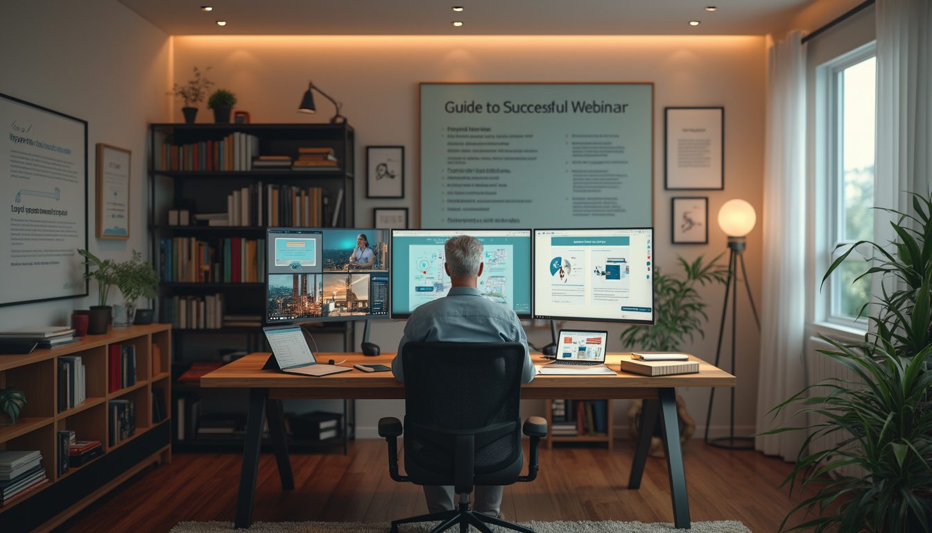 découvrez notre guide pratique pour diffuser des webinaires dans vos cours en ligne. apprenez à intégrer des sessions en direct captivantes dans votre enseignement, à engager vos étudiants et à améliorer leur expérience d'apprentissage grâce à des outils et des techniques efficaces.