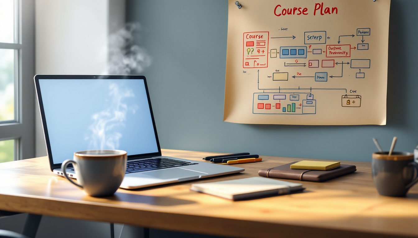 découvrez notre guide étape par étape pour élaborer un plan de cours efficace. apprenez à structurer vos leçons, définir des objectifs d'apprentissage clairs et intégrer des méthodes pédagogiques variées pour maximiser l'engagement de vos étudiants.