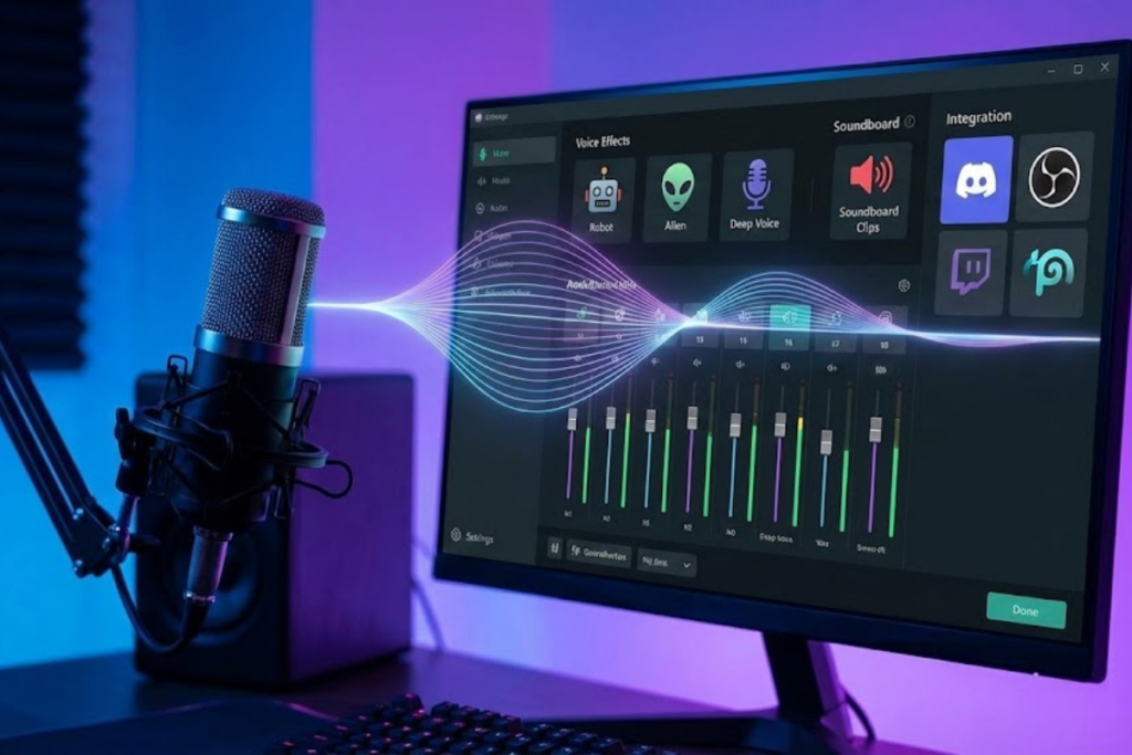 Les principales fonctionnalités de Voicemod