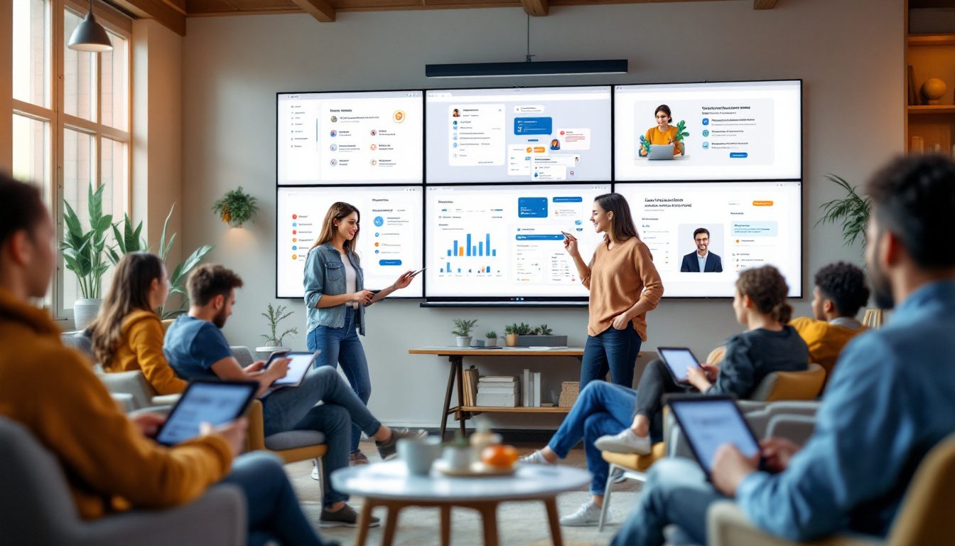 découvrez comment intégrer l'apprentissage social dans vos solutions e-learning sur mesure pour maximiser l'engagement des apprenants. un véritable atout stratégique pour les éditeurs et les éducateurs, facilitant la collaboration et l'échange de connaissances. optimisez vos programmes de formation dès aujourd'hui!