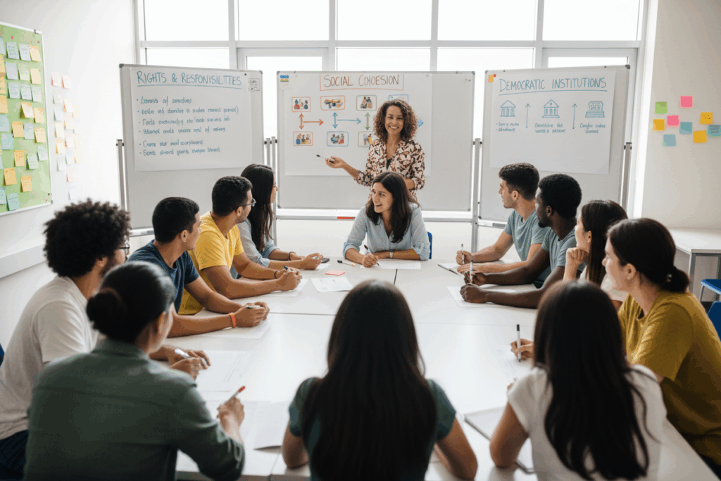 Qu’apprend-on pendant une formation civique et citoyenne ?