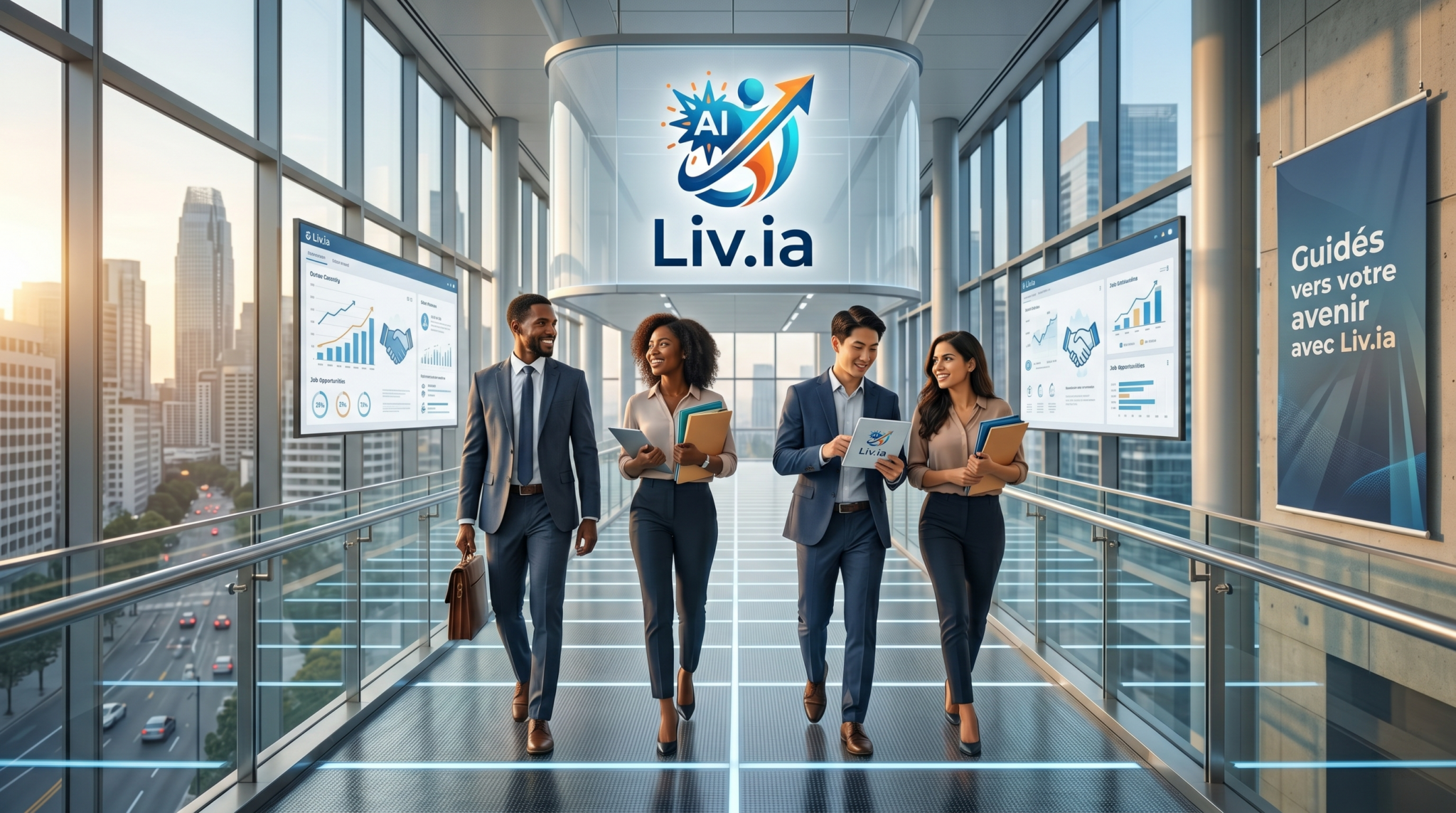 Liv.ia l'application hybride qui booste la confiance des jeunes pour l'emploi