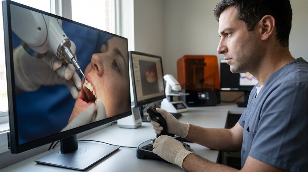 Prothésiste dentaire 100% digital