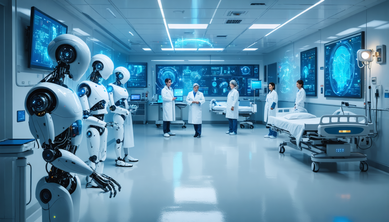 découvrez comment l'intelligence artificielle transforme le secteur des soins de santé, améliorant les diagnostics, les traitements et la gestion des patients pour un avenir médical innovant et efficace.