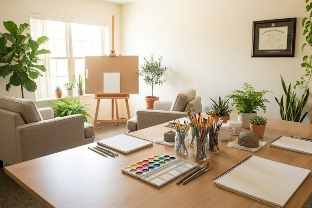 Créer une identité singulière grâce à la formation en art-thérapie