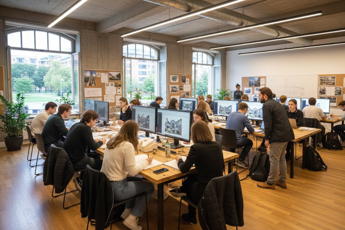 Découvrir les cursus proposés par une école de design