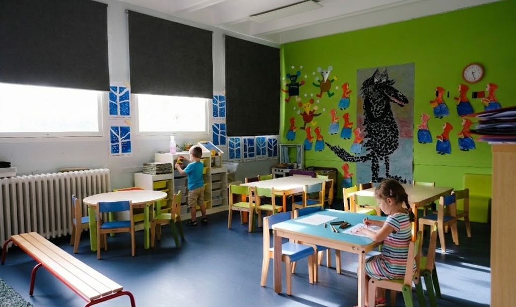 école maternelle bilingue - salle de classe