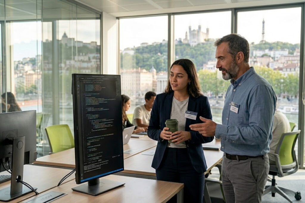 Une bonne école d'informatique à Lyon assure l'insertion professionnelle des jeunes diplômés