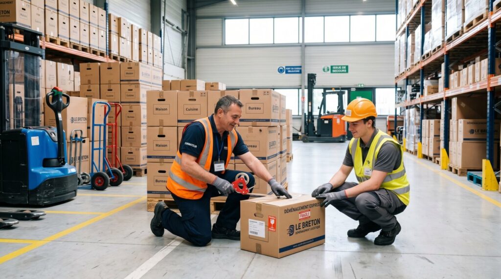 Formation : Les déménageurs bretons certifiés Qualiopi