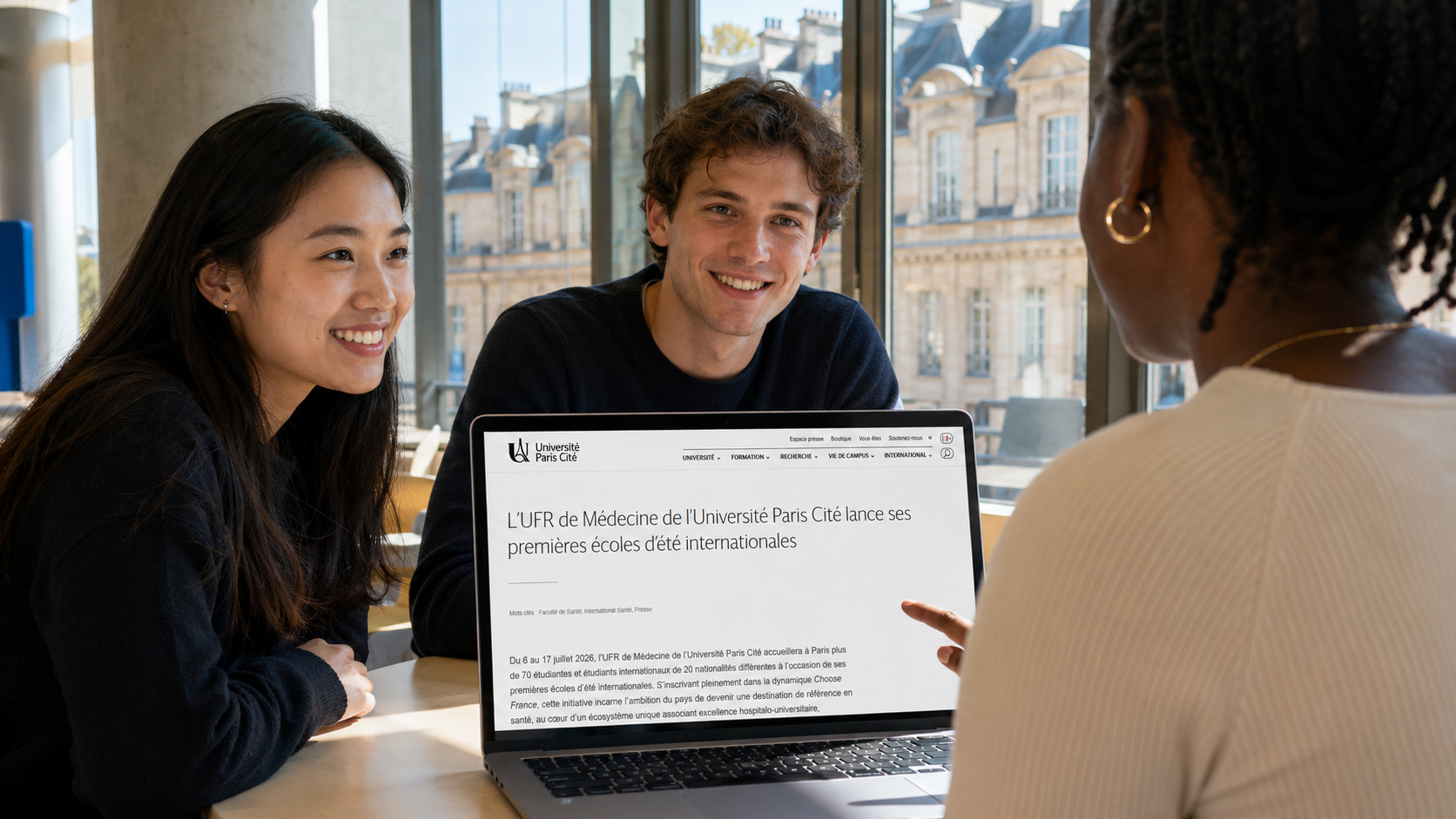 Université Paris Cité lance ses écoles d’été en santé