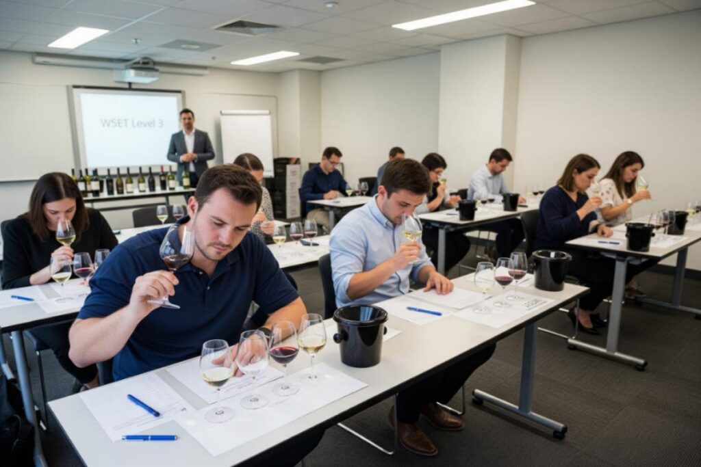 Validation de l'expertise en vin