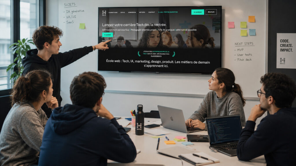 HETIC modernise sa formation en numérique