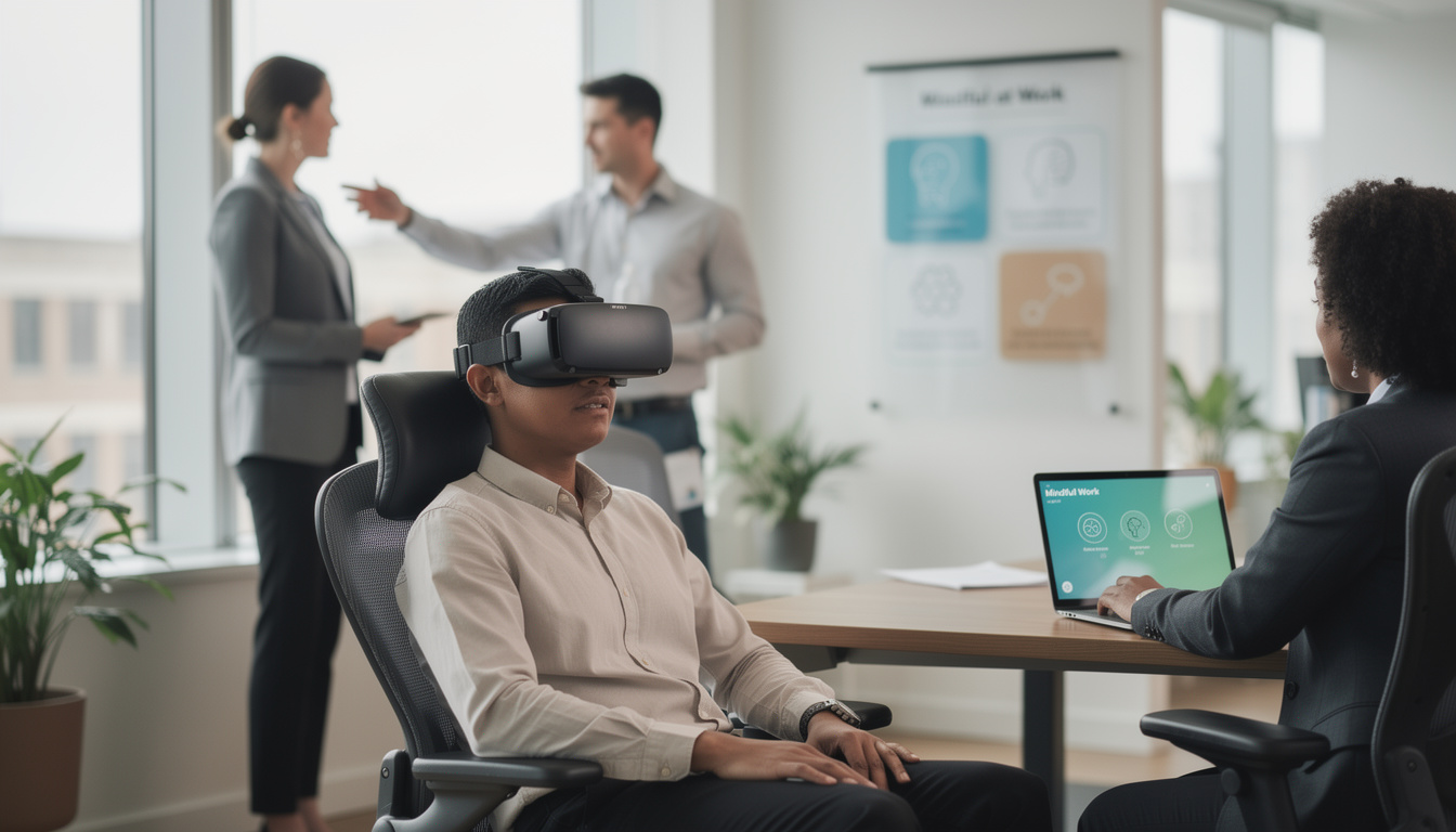 découvrez comment la réalité virtuelle peut transformer la santé mentale au travail en offrant à vos équipes un environnement innovant pour réduire le stress et favoriser le bien-être.