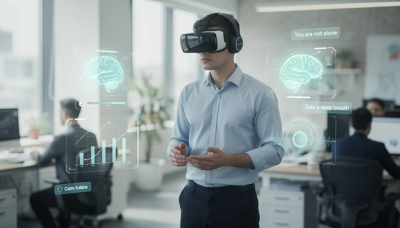 explorez notre formation innovante en réalité virtuelle pour mieux gérer la détresse au travail. apprenez des techniques concrètes pour améliorer votre bien-être professionnel grâce à une approche immersive et novatrice.