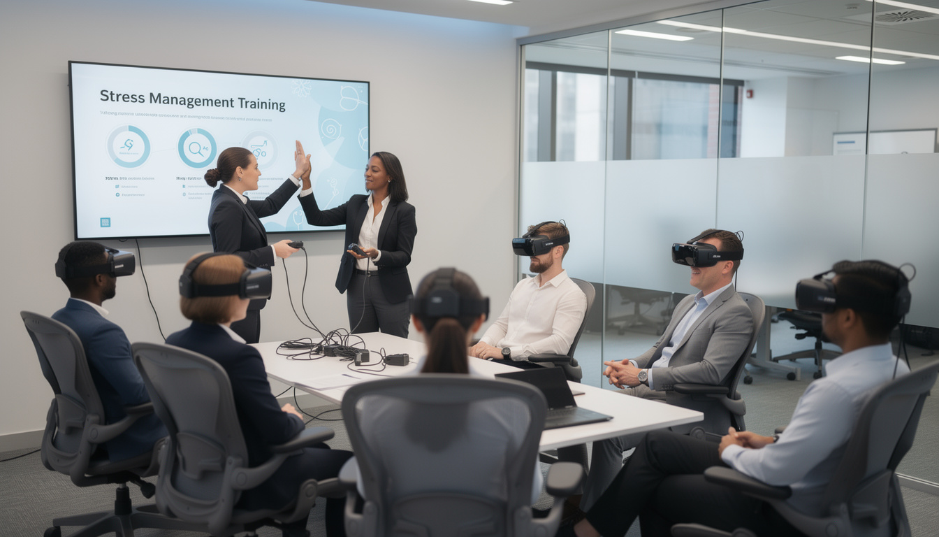 découvrez notre nouvelle formation en réalité virtuelle pour mieux comprendre et gérer la détresse au travail. une approche innovante pour améliorer le bien-être professionnel.
