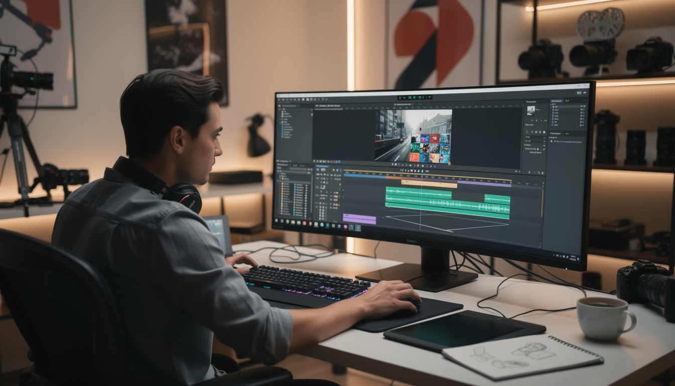 découvrez comment l'intelligence artificielle peut réduire de moitié votre temps de création sur after effects, pour des projets plus rapides et efficaces.