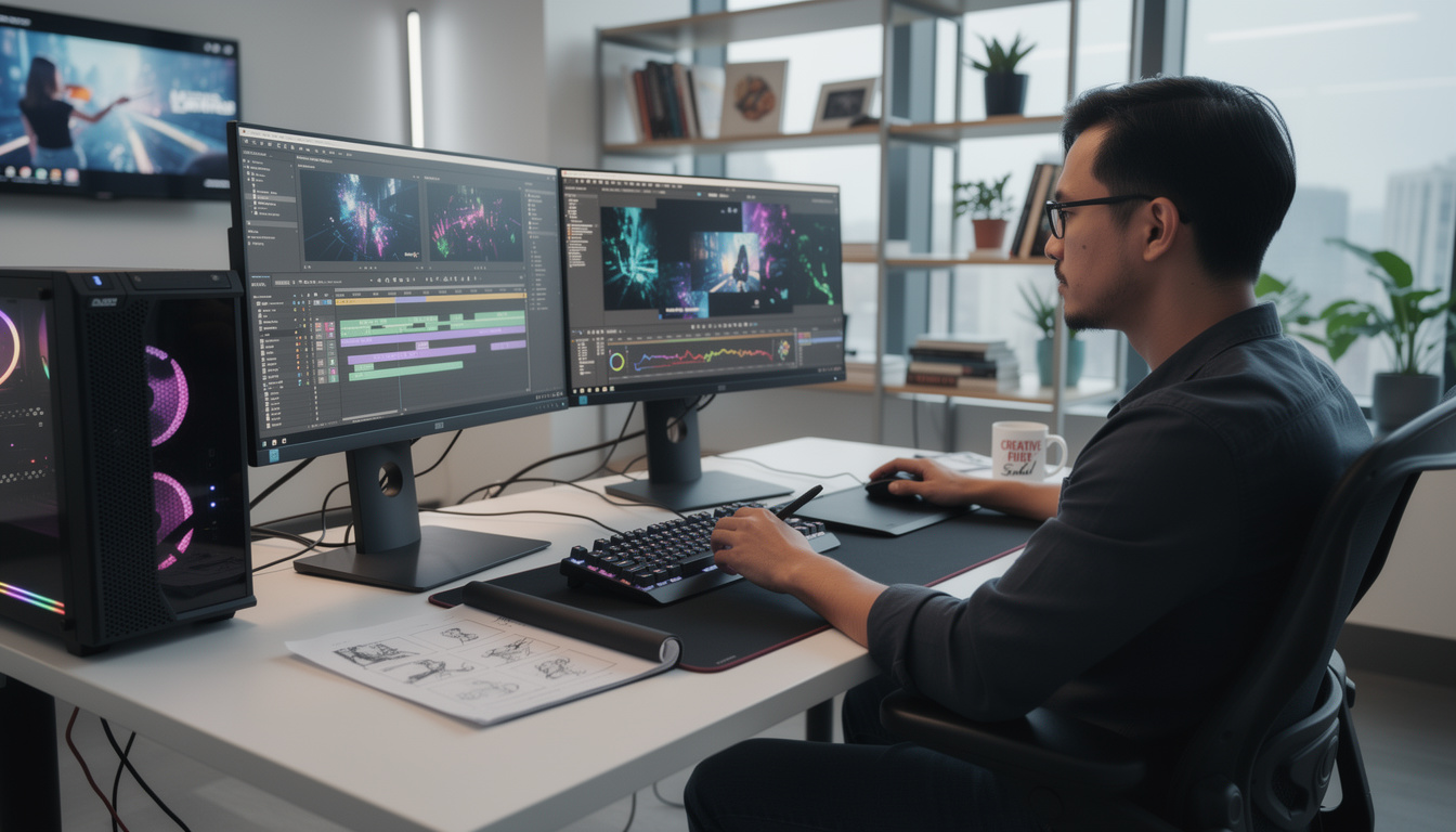 découvrez comment l'intelligence artificielle peut réduire de moitié votre temps de création sur after effects, optimisez vos projets vidéo efficacement et gagnez en productivité.