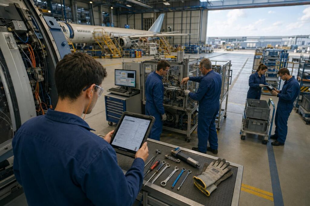 Travail dans la filière technique