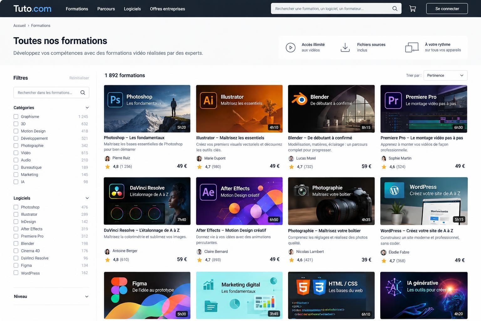 développez vos compétences en intelligence artificielle et en numérique grâce à une plateforme de formation en ligne adaptée à vos objectifs.