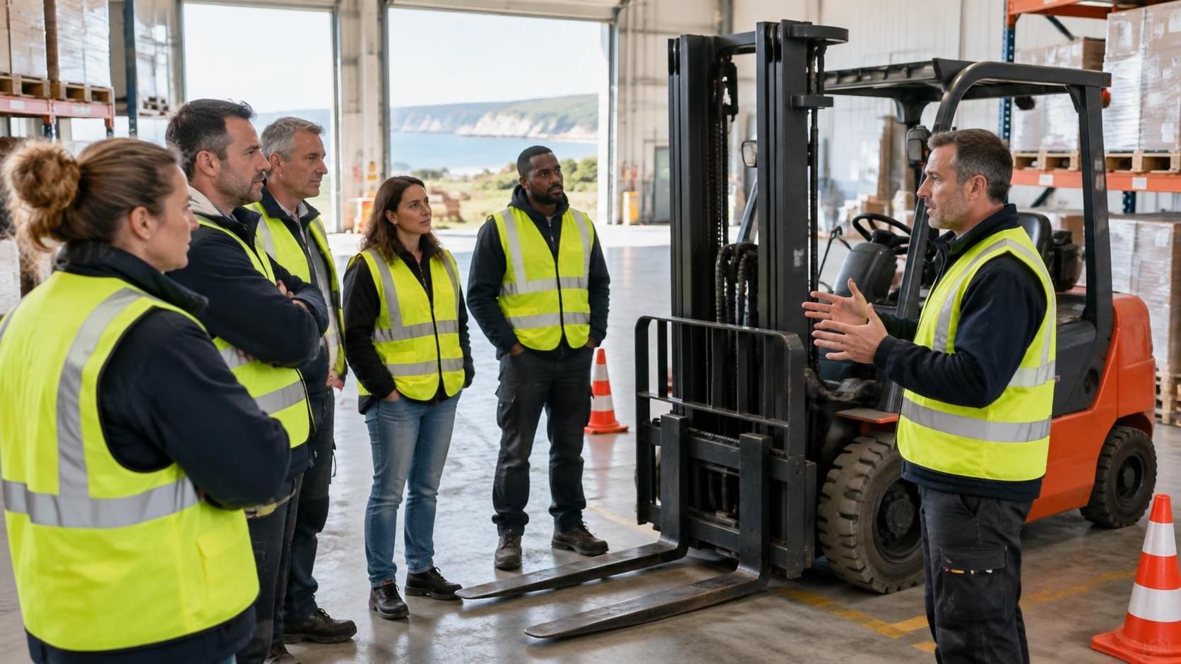 à port-jérôme-sur-seine, adecco propose une formation pour acquérir les compétences nécessaires et se préparer au métier de cariste.