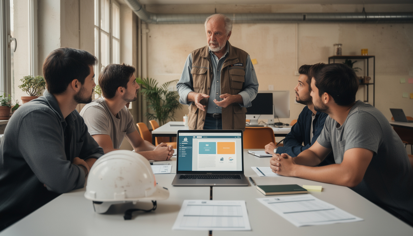 licencié à 56 ans, alain a créé sa start-up tech. aujourd’hui, son entreprise emploie 27 jeunes diplômés et incarne un bel exemple de reconversion professionnelle.