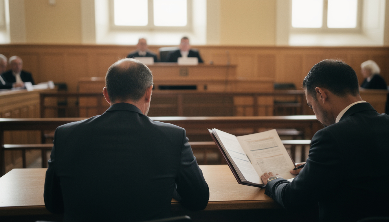 devant le tribunal, un homme témoigne des conséquences durables d’un drame sur sa carrière et sa vie.
